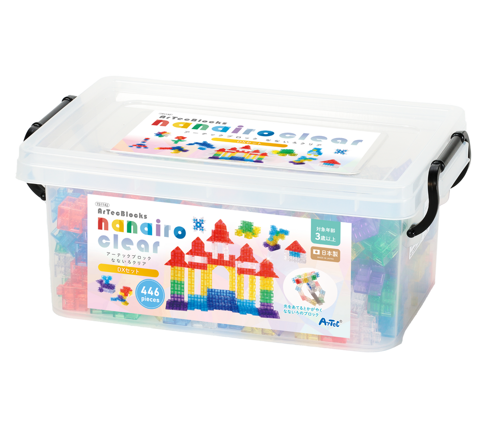 151142 ArtecブロックなないろクリアDXセット