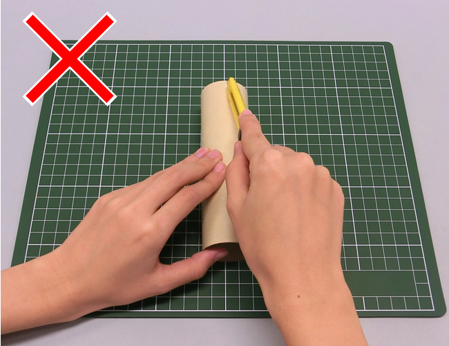 紙管を使った工夫 制作のポイント