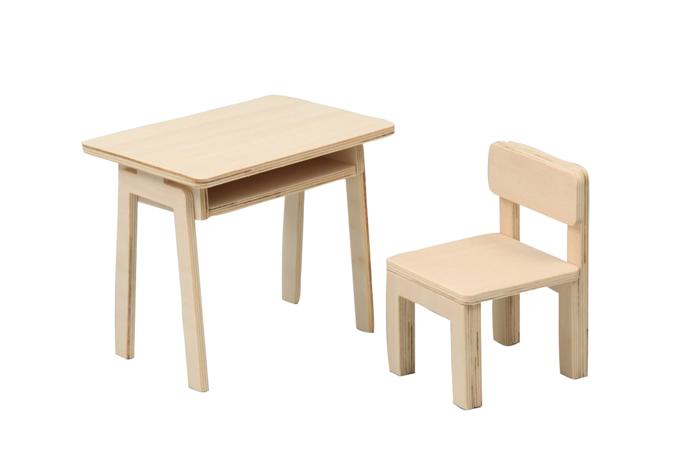 机と椅子ジオラマベース1