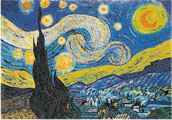 砂絵セットA4　ミニジョウゴ付7