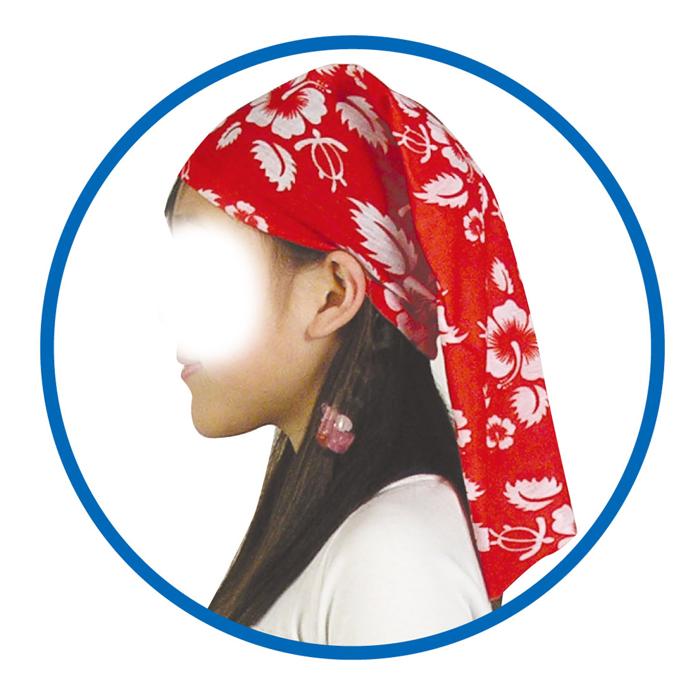 パイプバンダナ　薄水色2