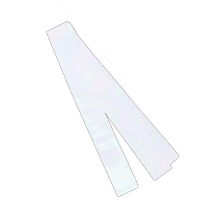 サテンロングハッピ　白　L（ハチマキ付）1