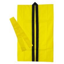 ロングハッピ不織布　黄　J（ハチマキ付）