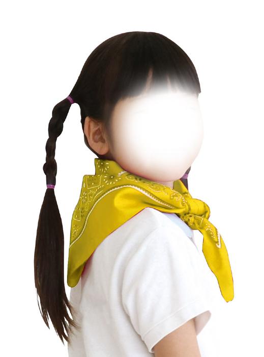 バンダナ　黄5