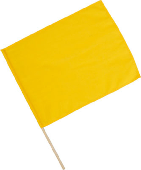小旗　黄6