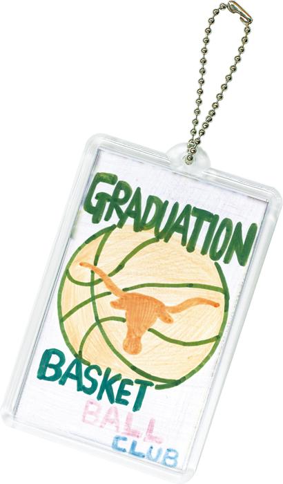 ハメパチくん　キーホルダー　角型1