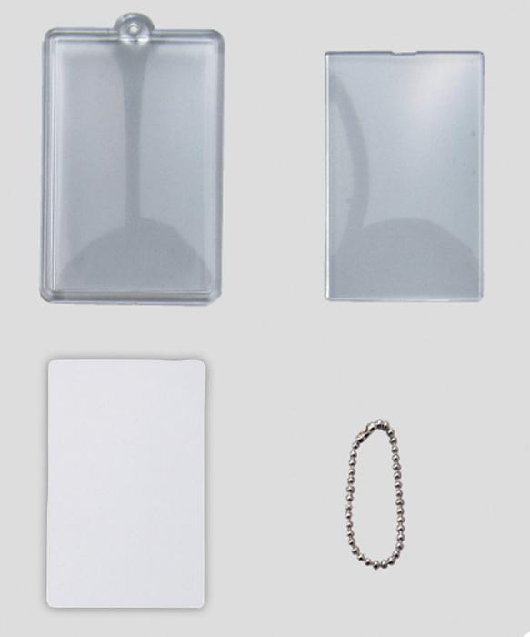 ハメパチくん　キーホルダー　角型2