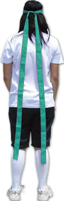 ロングはちまき　緑1