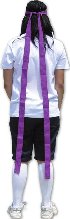 ロングはちまき　紫1