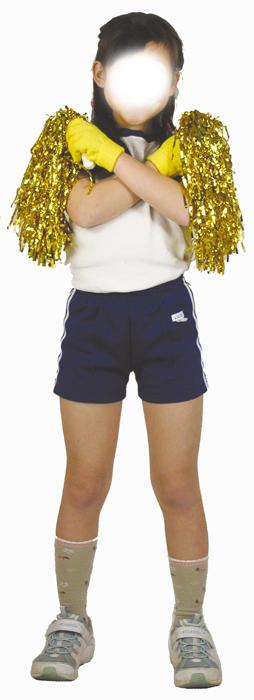 ポンポン　2個組　ゴールド1