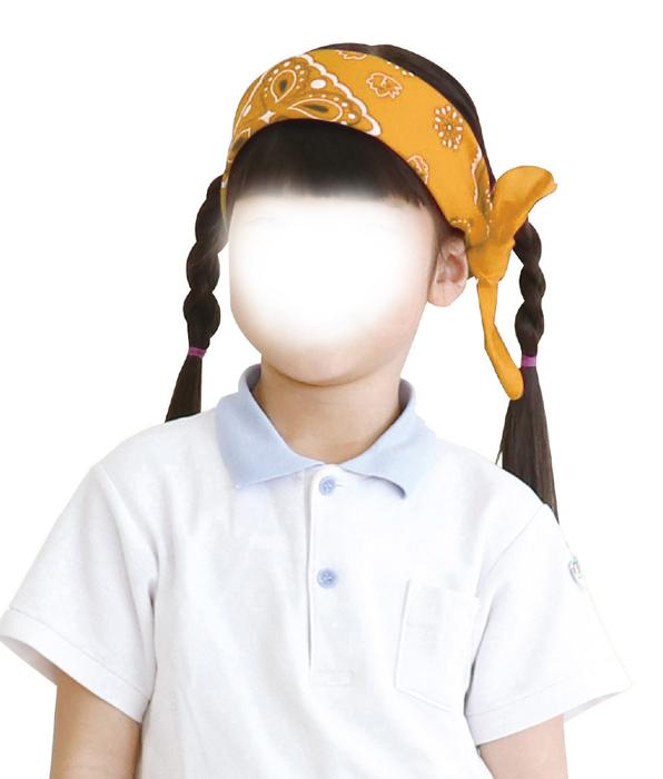 バンダナ　オレンジ4