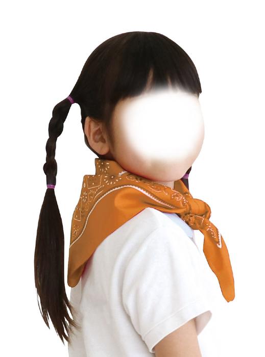 バンダナ　オレンジ6