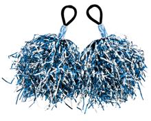 ハンドフリーポンポン　ブルーシルバー