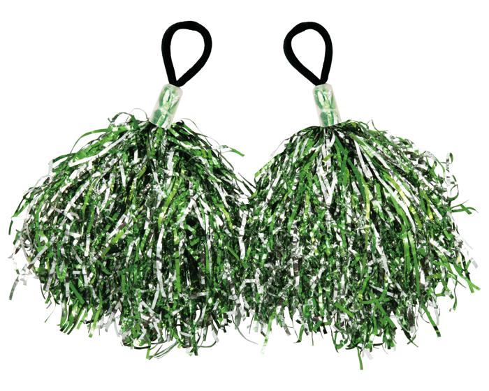 ハンドフリーポンポン　グリーンシルバー0