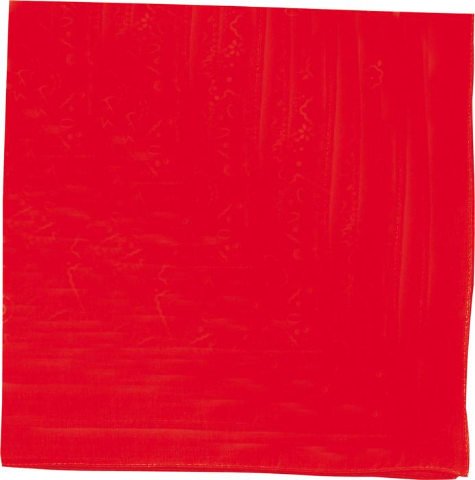 バンダナ　無地　赤0