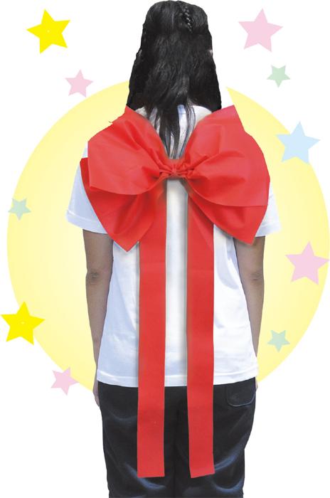 背おえるかんたんリボン　赤4