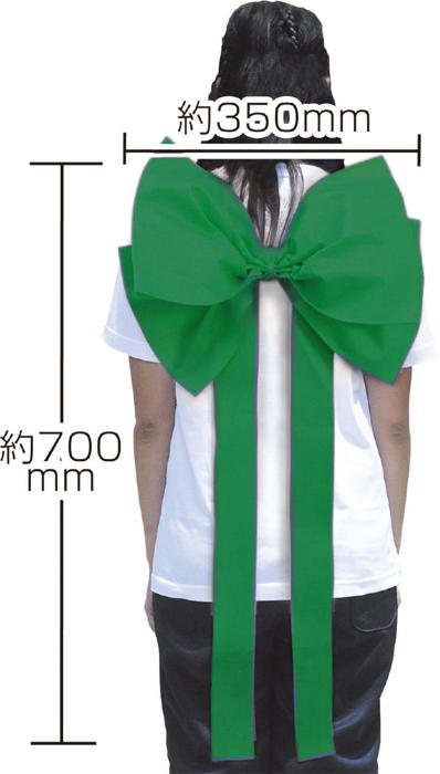 背おえるかんたんリボン　緑1