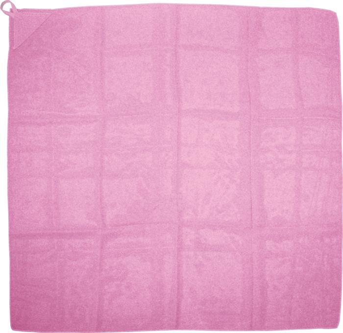 ループ付カラースカーフ　ミニ　桃0