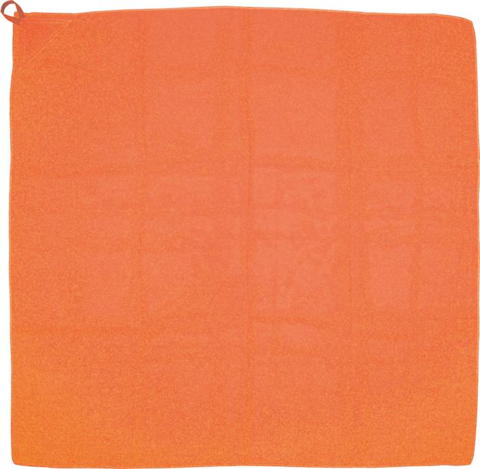 ループ付カラースカーフ　ミニ　橙0