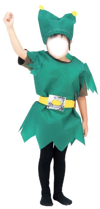 衣装ベース　帽子　緑1