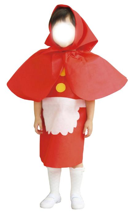 衣装ベース　ワンピース　赤　J2