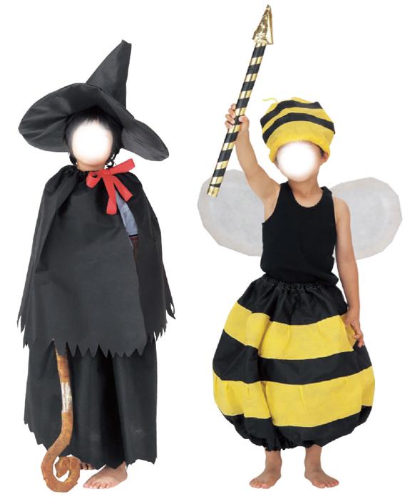 衣装ベース　マント・スカート　黒3