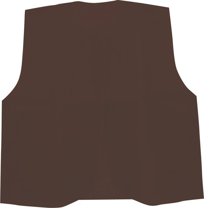 衣装ベース　ベスト　茶　J0