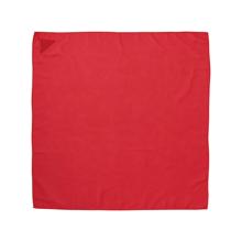 ループ付カラースカーフ　ミニ　赤