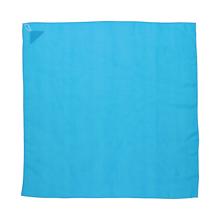 ループ付カラースカーフ　ミニ　青