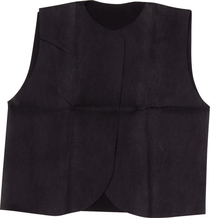 衣装ベース　ベスト　黒　S0