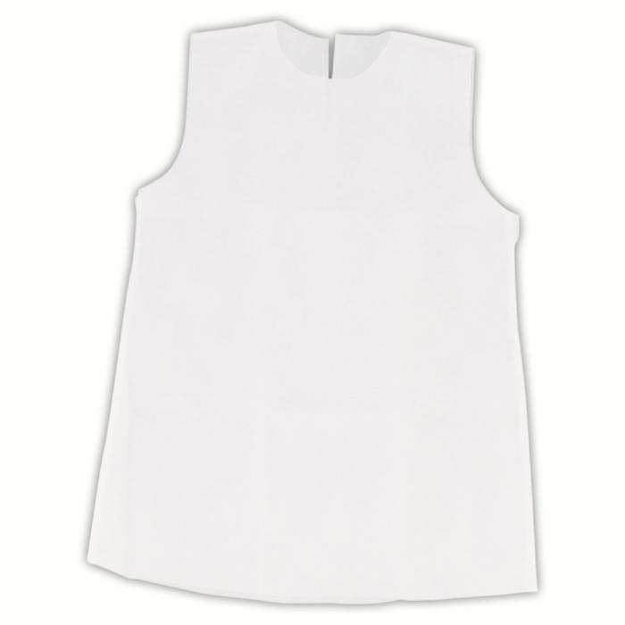 衣装ベース　ワンピース　白　S0