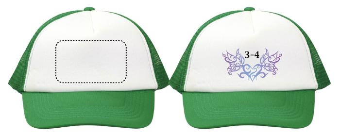 チームキャップ　赤1