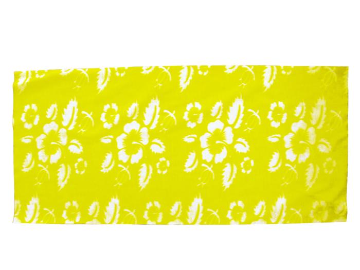 パイプバンダナ　蛍光イエロー0