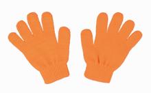 カラーのびのび手袋　蛍光オレンジ