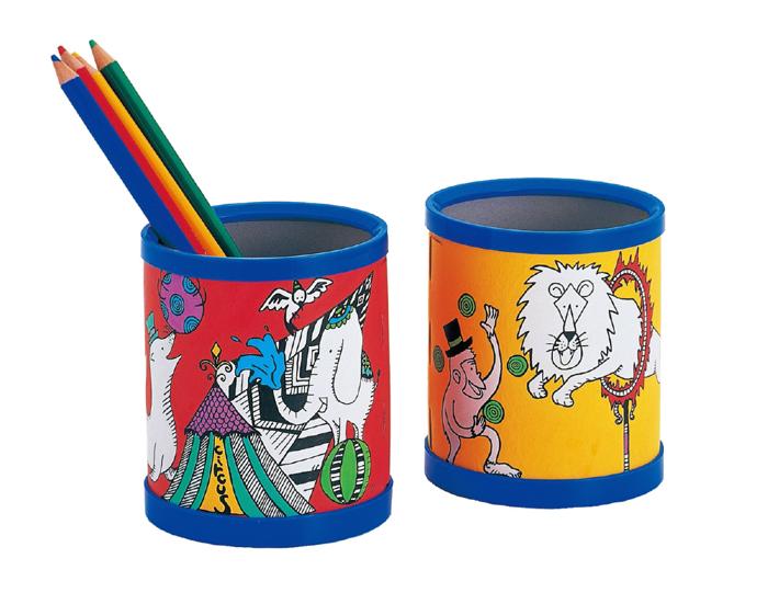 手作りペン立て4