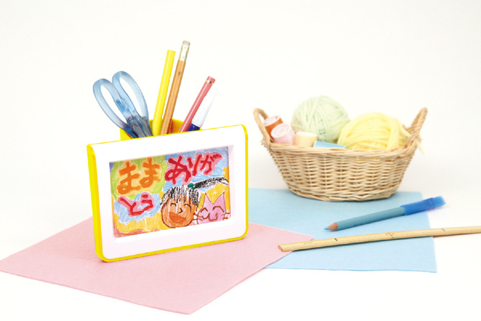 プレゼントお絵かきペン立て6