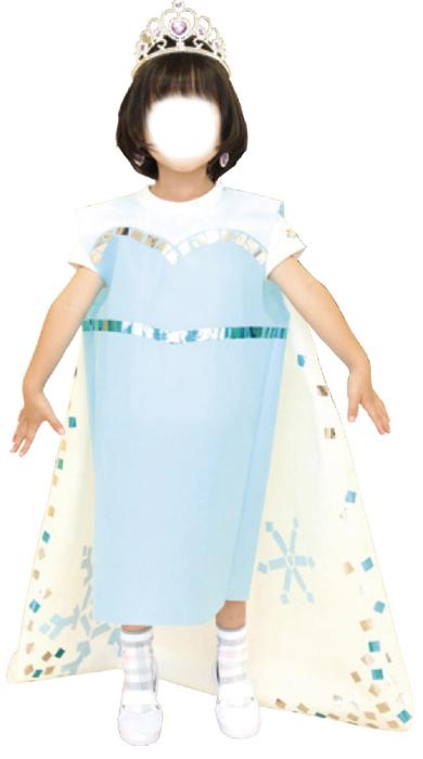 衣装ベース　ワンピース　水　J2