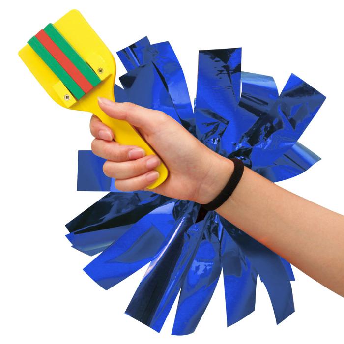 ハンドフリーチアポンポン　ブルー2