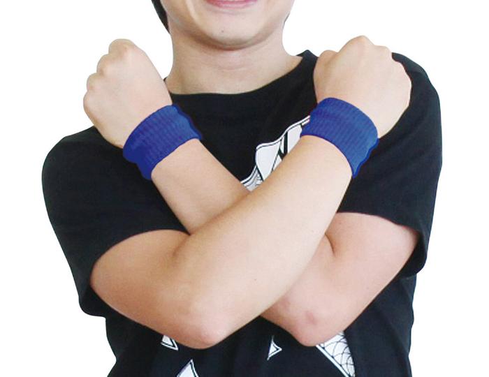 ダンスリストバンド　青1