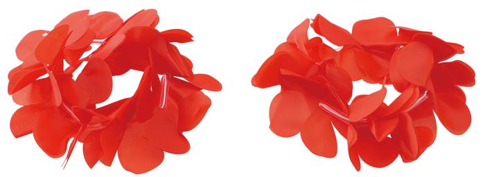 はなのうでわ　大　赤0