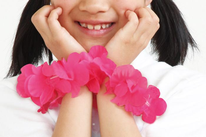 はなのうでわ　大　桃1