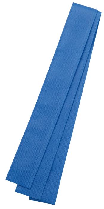 カラー不織布ハチマキ　青0