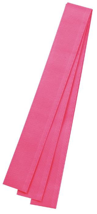 カラー不織布ハチマキ　桃0