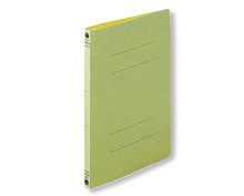 フラットファイルS型A4　10冊グリーン　（パンチ付）