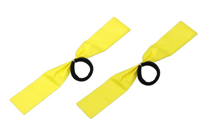 ハンドフリーチアポンポン　パステルイエロー2