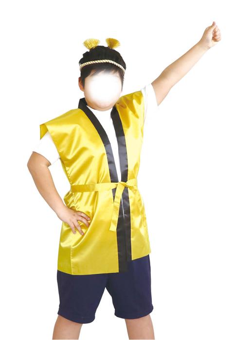 かんたんねじりはちまき　黄/白1