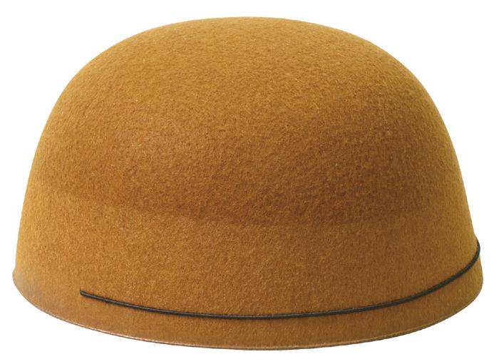 フェルト帽子　茶0