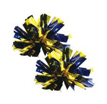 ハンドフリーチアポンポン　ブルーゴールド