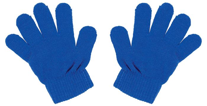 カラーのびのび手袋　コバルトブルー0