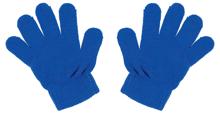 カラーのびのび手袋　コバルトブルー